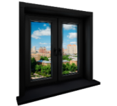 Черный матовый